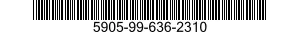 5905-99-636-2310 RESISTOR,VARIABLE 5905996362310 996362310