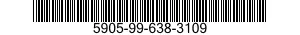5905-99-638-3109 RESISTOR,VARIABLE 5905996383109 996383109