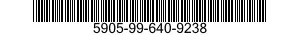 5905-99-640-9238 RESISTOR,FIXED,FILM 5905996409238 996409238