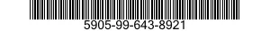 5905-99-643-8921  5905996438921 996438921