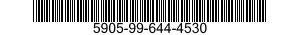 5905-99-644-4530 RESISTOR,FIXED,WIRE WOUND,INDUCTIVE 5905996444530 996444530
