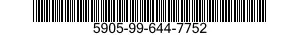 5905-99-644-7752 RESISTOR 5905996447752 996447752