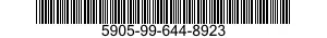 5905-99-644-8923 RESISTOR,FIXED 5905996448923 996448923