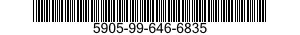 5905-99-646-6835 RESISTOR,VARIABLE 5905996466835 996466835