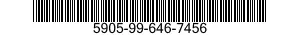 5905-99-646-7456 RESISTOR,FIXED,FILM 5905996467456 996467456