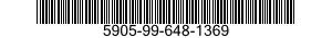 5905-99-648-1369 RESISTOR,FIXED,FILM 5905996481369 996481369