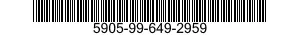 5905-99-649-2959 RESISTOR,VARIABLE 5905996492959 996492959