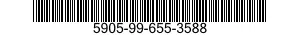 5905-99-655-3588 RESISTOR,FIXED 5905996553588 996553588