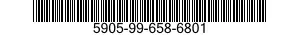 5905-99-658-6801 RESISTOR,VARIABLE,NONWIRE WOUND,NONPRECISION 5905996586801 996586801