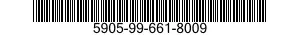 5905-99-661-8009 RESISTOR NETWORK,FIXED,FILM 5905996618009 996618009