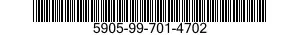 5905-99-701-4702  5905997014702 997014702
