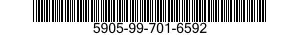 5905-99-701-6592 RESISTOR,FIXED,WIRE WOUND 5905997016592 997016592