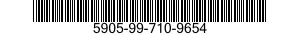 5905-99-710-9654  5905997109654 997109654