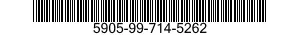 5905-99-714-5262 RESISTOR,VARIABLE,WIRE WOUND,NONPRECISION 5905997145262 997145262