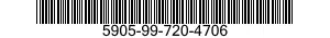 5905-99-720-4706 RESISTOR,FIXED,WIRE WOUND 5905997204706 997204706