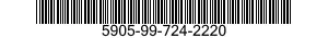 5905-99-724-2220  5905997242220 997242220