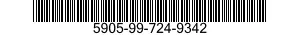 5905-99-724-9342  5905997249342 997249342