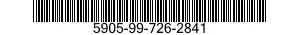 5905-99-726-2841  5905997262841 997262841