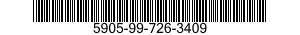 5905-99-726-3409 RESISTOR,VARIABLE 5905997263409 997263409