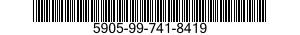 5905-99-741-8419 RESISTOR,VARIABLE,WIRE WOUND,PRECISION 5905997418419 997418419