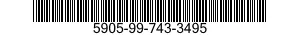 5905-99-743-3495 RESISTOR,VARIABLE,NONWIRE WOUND,NONPRECISION 5905997433495 997433495