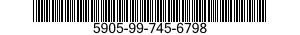 5905-99-745-6798 RESISTOR,FIXED,WIRE 5905997456798 997456798
