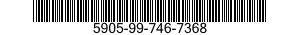 5905-99-746-7368 RESISTOR ASSEMBLY 5905997467368 997467368