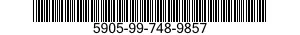 5905-99-748-9857 RESISTOR,VARIABLE 5905997489857 997489857