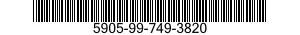 5905-99-749-3820  5905997493820 997493820