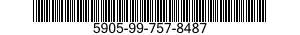 5905-99-757-8487 RESISTOR.VARIABLE 5905997578487 997578487
