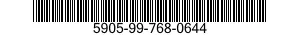 5905-99-768-0644  5905997680644 997680644