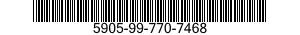 5905-99-770-7468 RESISTOR,FIXED,COMPOSITION 5905997707468 997707468