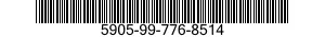 5905-99-776-8514 RESISTOR,FIXED,WIRE 5905997768514 997768514