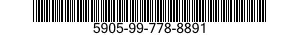 5905-99-778-8891 RESISTOR 5905997788891 997788891