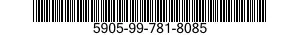 5905-99-781-8085 RESISTOR,FIXED,WIRE WOUND 5905997818085 997818085