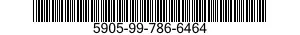 5905-99-786-6464 RESISTOR,FIXED,WIRE 5905997866464 997866464