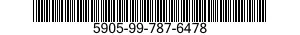 5905-99-787-6478  5905997876478 997876478