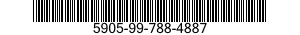 5905-99-788-4887 RESISTOR,FIXED,FILM 5905997884887 997884887