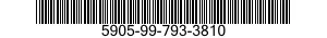 5905-99-793-3810 RESISTOR,VARIABLE,NONWIRE WOUND,NONPRECISION 5905997933810 997933810