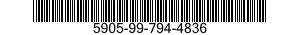 5905-99-794-4836  5905997944836 997944836