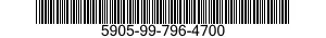 5905-99-796-4700  5905997964700 997964700