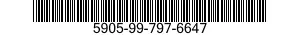5905-99-797-6647  5905997976647 997976647