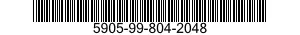 5905-99-804-2048 RESISTOR,FIXED,WIRE WOUND 5905998042048 998042048