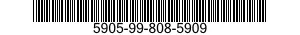5905-99-808-5909 RESISTOR,VARIABLE,WIRE WOUND,NONPRECISION 5905998085909 998085909