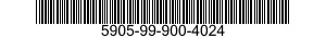 5905-99-900-4024 RESISTOR,VARIABLE,L 5905999004024 999004024