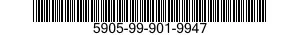 5905-99-901-9947 RESISTOR,FIXED,WIRE WOUND 5905999019947 999019947