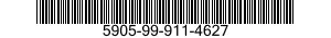 5905-99-911-4627 RESISTOR,VARIABLE,WIRE WOUND,NONPRECISION 5905999114627 999114627