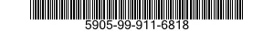 5905-99-911-6818 RESISTOR,VARIABLE 5905999116818 999116818