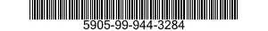 5905-99-944-3284 RESISTOR,FIXED,WIRE WOUND 5905999443284 999443284