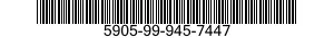 5905-99-945-7447 RESISTOR,VARIABLE,NONWIRE WOUND,NONPRECISION 5905999457447 999457447